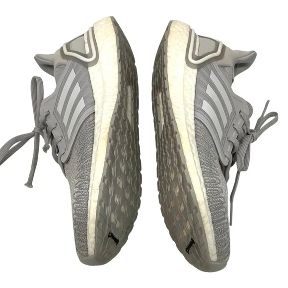 Adidas UltraBoost 20 Gray Running Training Athletic Shoes Women’s 8.5 - Picture 12 of 16